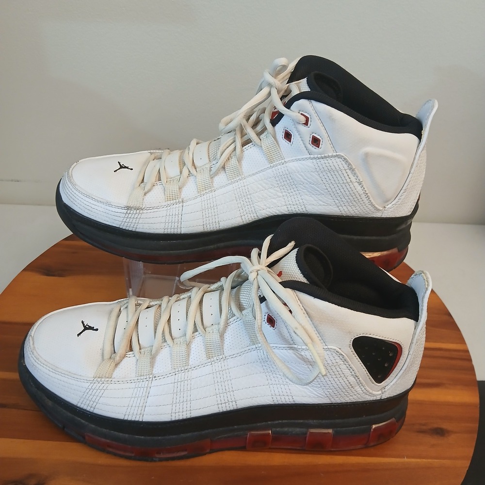 Nike Air Jordan Take Flight Mens 11.5 White Basketball Shoes Sneakers 414825-101
